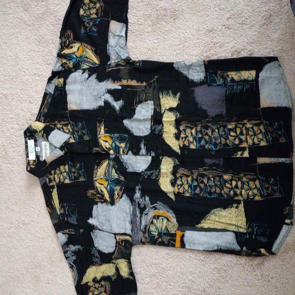 Campus Tropical Print Shirt 👕